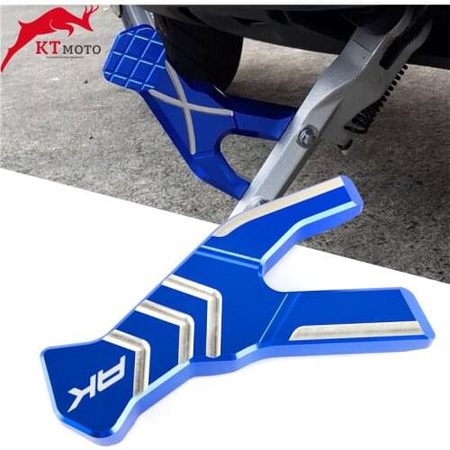 For KYMCO AK550 AK 550 2017-2020 2019 2018 Motorcycle CNC Kickstand Side Column auxiliary Seat Fast&Fashion Accessories
