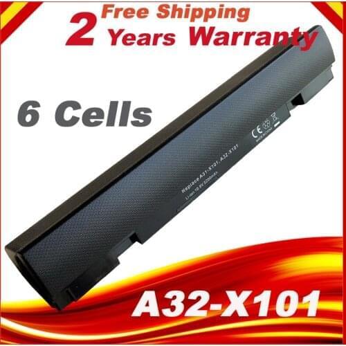 Laptop For Asus A31-X101 A32-X101 Battery For EEE PC X101 X101C X101CH X101H Series 6Cells