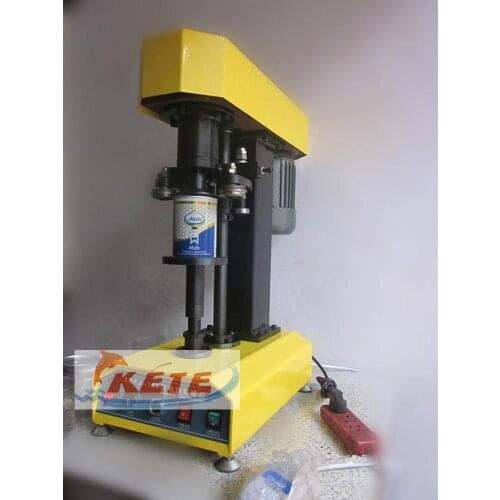 TDFJ-160 Desk-top Automatic Container Capping machine,cans Sealing machine,paper cans,PET Plastic tank,cover Pot Metal Machine