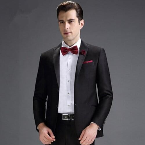 Suit Men Homme Mariage Tuxedo Coat Pant Male Clothes Regular Slim Fit Business Royal Wedding Smoking Jacket Suits For Men