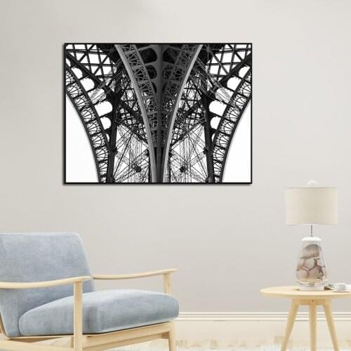 Wall Art Canvas Poster Painting Prints Picture for Living Bedding Room Decor Painting Original City View Black White 2020 New
