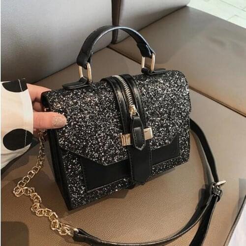 New Fashion Luxury Chain Shoulder Bags Mini Crossbody Bags For Women Vintage High Quality Zipper Handbags Tote Female Flap Purse