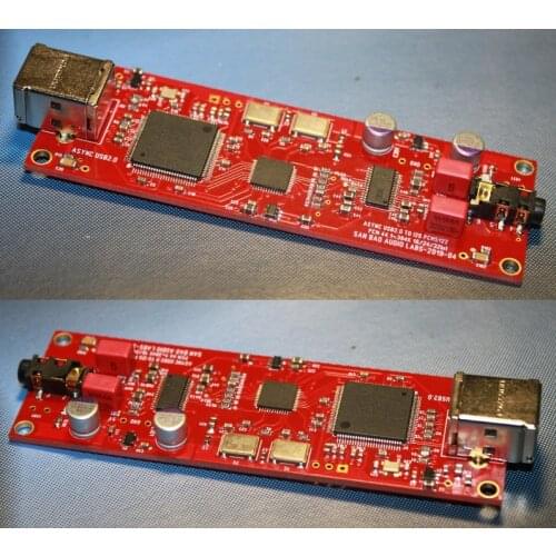 2019 Amanero usb iis solution interface 32bit 384K portable USB decoder sound card