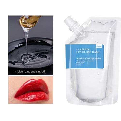 DIY Clear Lip Gloss Base Oil Non-Stick Moisturizing Lipstick Material Gel Lip Gloss Base Handmade Liquid Lipstick Makeup TSLM1