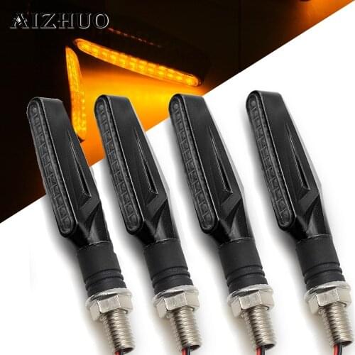 Motorcycle Turn Signals Tail Light Blinker Lamp Indicator Flasher Led Light For honda grom cb190r gl1800 yamaha xvs 1100 gsr 750