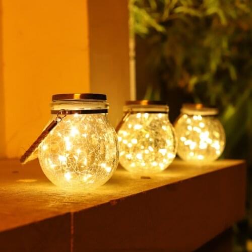 Solar Light Outdoors Waterproof Led Solar Power Light for Garden Decoration Round/Square Balcony Holiday Lighting