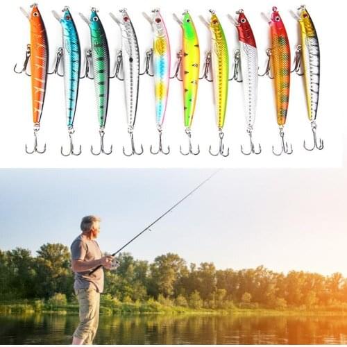 10 color hard bait artificial bait hook tip light and attractive plastic fake bait simulation bionic bait