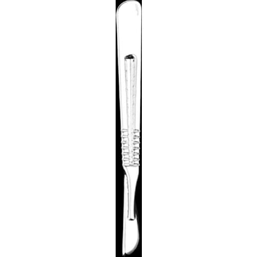 Simple Silver Color Knife Enamel Brooch Ladies Mens Backpack Jacket Shirt Lapel Pin Alloy Badge All-Match Jewelry Accessories