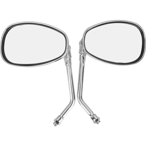 1 Pair Of Side Mirrors Rearview Motorcycle Parts Scooter ATV