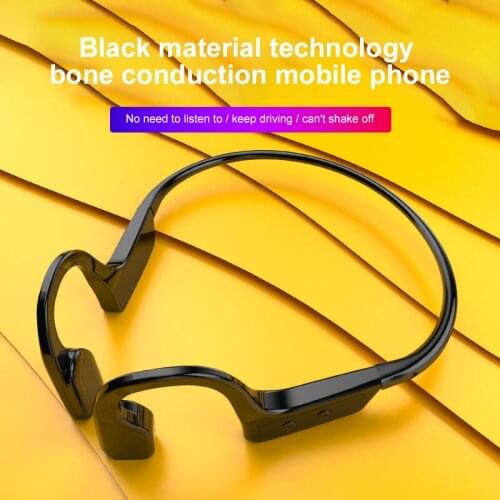 5.1 Bluetooth Earphones X1 Sport Wireless Headset Ear Hook Air Bone Conduction Principle Stereo HIFI Headphones With Microphone