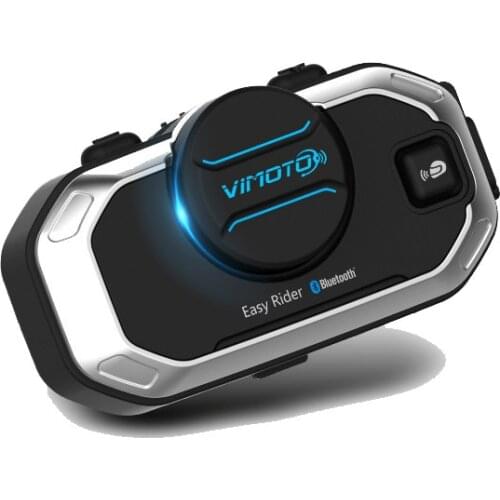 Wireless Bluetooth 1000M Intercom Headset Walkie Talkie Earphone FM NFC and Remote Control Function