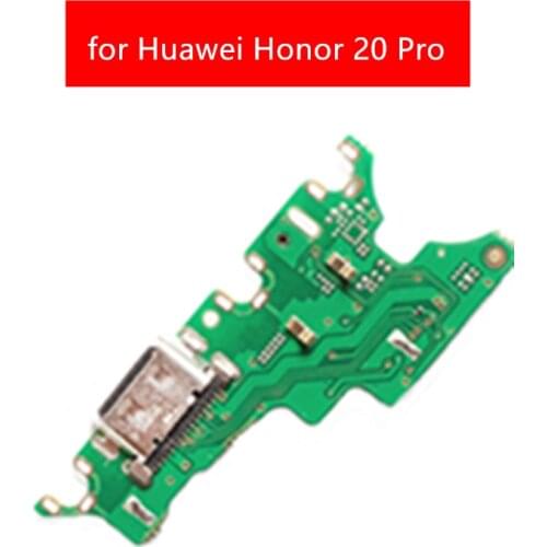 For Huawei Honor 20 Pro USB Charger Connector Flex Cable USB Charging Dock PCB Board Flex Cable Audio Jack Repair Parts