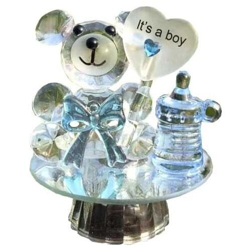 K5 Crystal Bear Nipple Baptism Baby Shower Souvenirs Party Christening Giveaway Gift Wedding Favors and Gifts For Guest