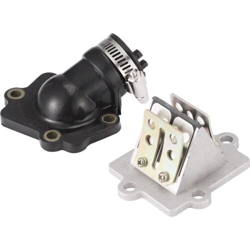 Scooters Intake Manifold Reed Valve Assembly for Yamaha Jog 50 CY50 Jog 50 CG50