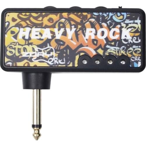 ZORY Multi-Effects Guitar Amplifier Headphone Amplifier Rechargeable Headphone Guitar Amp for Guitar Accessories