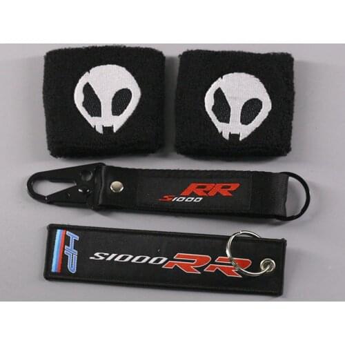 Motorcycle 3D Alien Design Front Brake Fluid Oil Reservoir Cover Protector For BMW S1000RR S1000R HP4 2009-2018 Reservoir Sock