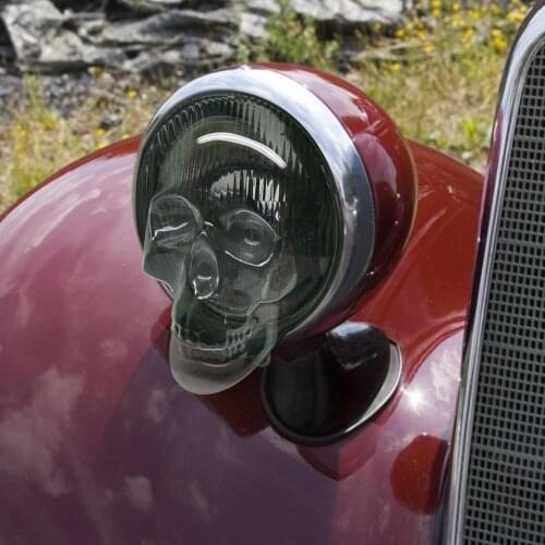 2021 New Car Skull Lampshade Funny Durable Light Decoration Car Headlight Cover Automotive Interior Supplies Drop Shipping Hot