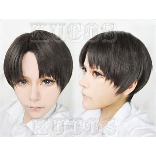 Attack on Titan Levi Cosplay hairwear