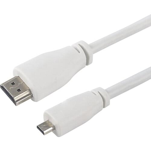 Original 1M Raspberry Pi 4 Official Video Cable Micro HDMI-compatible (A/M) Cable for Raspberry Pi 4 Model B