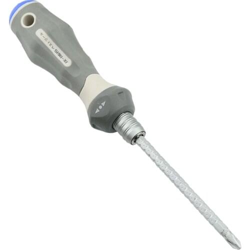 JERXUN H6/6*160mm Dual Purpose Scalable Screwdriver Phillips Slotted Ratchet Screwdrivers Magnetic Screw Driver CR-V Bolt Driver