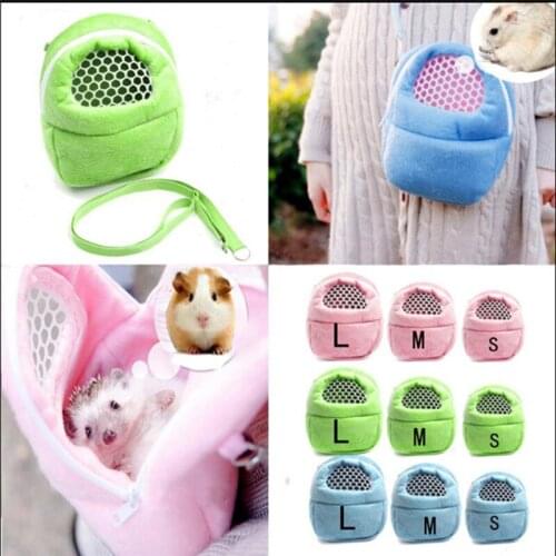 Pet Sleep Hanging Bag New Hamster Pocket Dog Bag Hamster Rat Hedgehog Chinchilla Ferret Puppy Cat Pet Carrier Pelucia Small Dogs