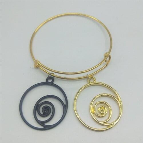 Hot simple round Bangles, geometric jewelry, geometric wristband, wearable mathematics women jewelry