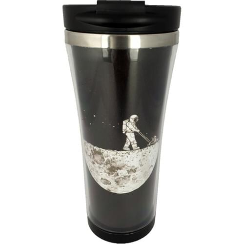 Catharsis Month Arrogate Astronaut Printed Thermos Cup