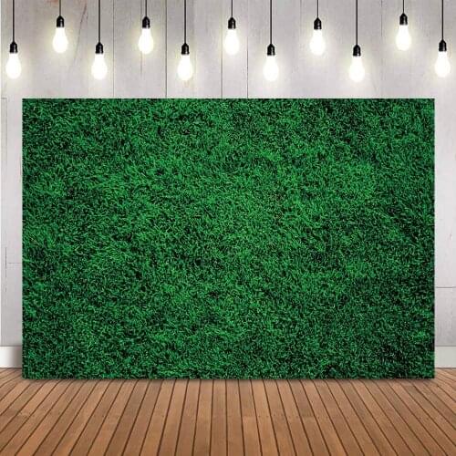 Spring green grass photography backdrop newborn portrait photo background adult safari birthday theme party decoration photocall
