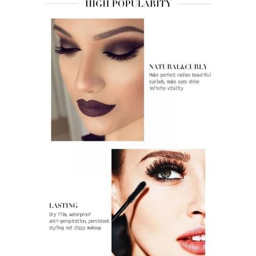 Waterproof Thick Mascara For Long And Curling 4D Lengthening Fading Without Blooming And C3S3