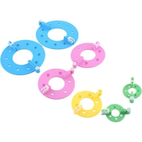 High Quality Useful DIY Tool 4 Sizes Fluff Ball Weaver PomPom Maker Knitting Kit Kid DIY Needle Craft