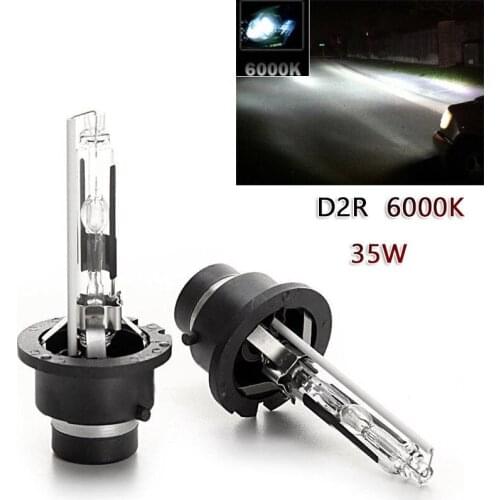 2PCS Auto Light 6000K D2R Xenon HID 85126 Bulb Headlight Lamp Genuine 35W Trim