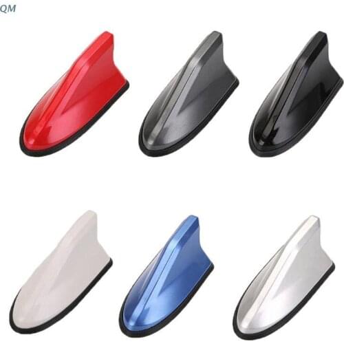 Universal FM Signal Amplifier Car Radio Aerials Shark Fin Antenna Car Roof Decor 13MF