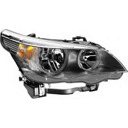 CAR headlight bm wE60 530D M57N E61 525I M54 E60 525I M54 Headlight Illuminator LED headlight Front bumper light Xenon light
