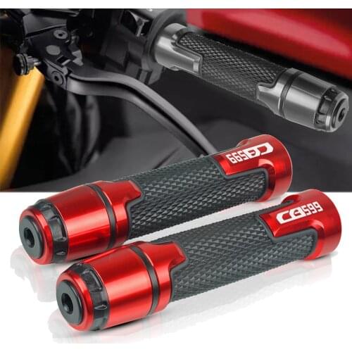 For HONDA hornet 250 600 900 CB400 CB599/CB600 Hornet CB600F 2007-2012 2008 2009 With logo hornet Motorcycle handlebar grips