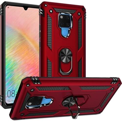 For Huawei Mate 20X Case Magnet Car Ring Stand Holder Case For Huawei Mate 20X 20 X Mate20X EVR-L29 Silicone Bumper Coque Capa