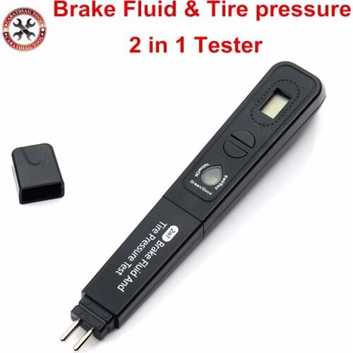 Original Tire pressure guage 2in1 tester Digital tyre pressure meter testing for Driving Safety Free Shipping