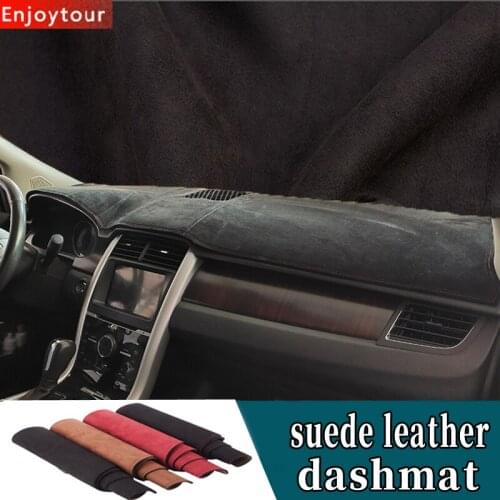 For Ford Edge 2011 2012 2013 2014 Suede Leather Dashmat Dashboard Cover Pad Dash Mat Carpet Car-styling car assessoires interior