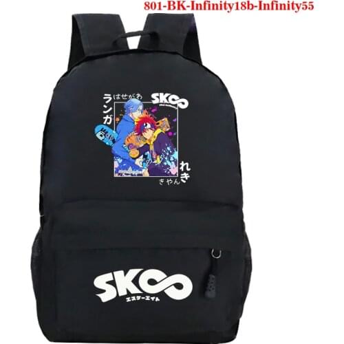Hot Sale SK8 The Infinity Printing Backpack Kids Boys Girls School Backpacks Women Men Laptop Bags Teenager Book Bag Rucksacks