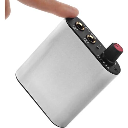 Mini Tattoo Power Supply Professional Black Power Supply for Rotary Tattoo Machine Gun Tool