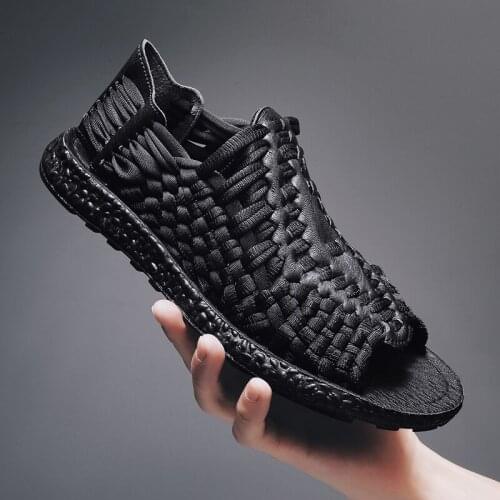 Sandalias blade men summer new Fashion breathabl flops mujer Breathable beach Sneakers slippers zapatillas male playa on 2020