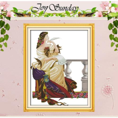 Writing Endless Yearning Patterns Counted Cross Stitch 11 14CT Cross Stitch Set Chinese Cross-stitch Kit Embroidery Needlework