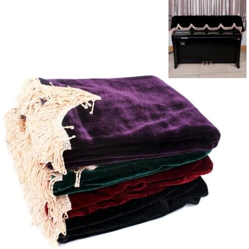High Quality Piano Half-cover Dust Cover for 76-88 Keyboards Piano Electronic Piano Musical Instrument Parts Accessories
