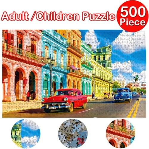 Puzzle Adults Children Landscape Jigsaws Puzzles 500 Pieces Large Puzzle Assembling Game Interest Toys Personalized Gift may21