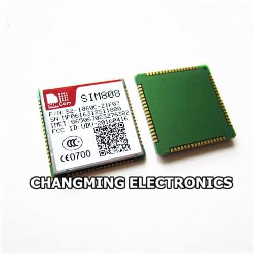SIM808 simcom GSM/GPRS + GPS module Beidou module GPS base station positioning GPS module(working 100% Free Shipping) 1PCS