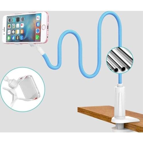 Universal Mobile Phone Holder Flexible Adjustable Cell Phone Clip Lazy Holder Home Bed Desktop Mount Bracket Smartphone Stand