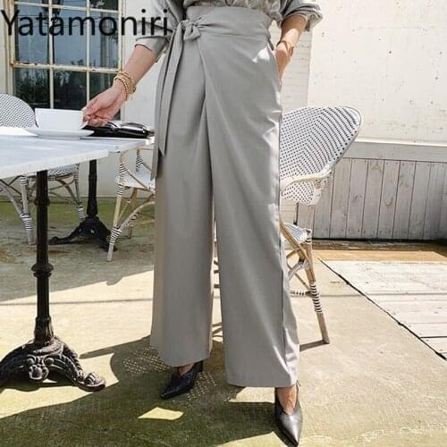 YATAMONIRI Women's High Waist Pants