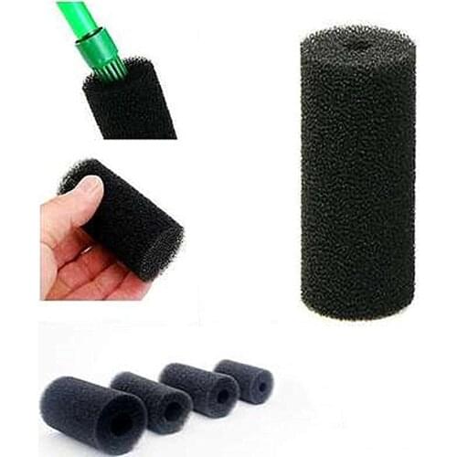5PCS Black Foam Sponge Filters Protector Cover Inlet Strainer Shrimp Net Percolator Fish Tank Pond Aquariums Filters Accessories