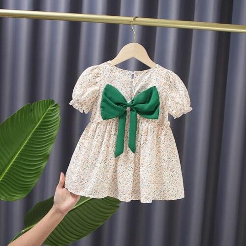 18M-6Years Toddler Baby Girl Princess Dress Big Bow Wedding Birthday Party Tutu Dress Pageant Floral Kids Children Clothing Gift