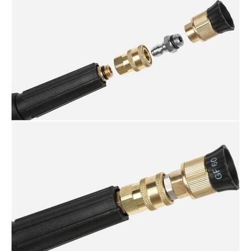 2 X M22 Male & M22 Female Set Quick Release Connectors Fits Pressure Washers