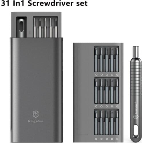 31 In1 Screwdriver set Precision Magnetic Mini Tool Kit Multifunctional Screw Driver for Phone Computer Laptop Camera Smartphone